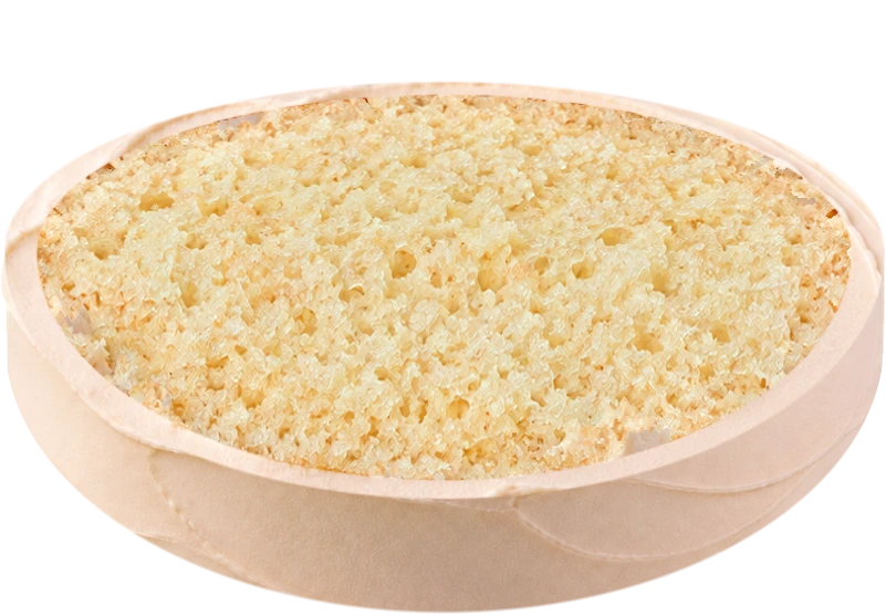 Luftiger Vanillebiskuit